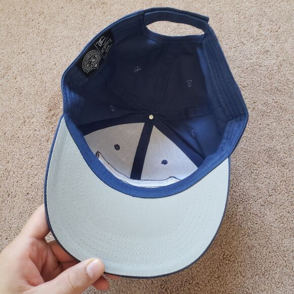 Lehigh Valley Iron Pigs Minor League Baseball OC Sports Strapback Hat Cap Blue - Picture 4 of 5